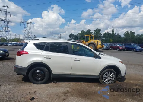 2013 Toyota Rav4 Limited из США, поврежденный, VIN 2T3DFREV7DW021311